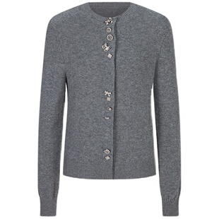 HERLIAN 秋冬百搭修身针织开衫通勤外套 上衣女