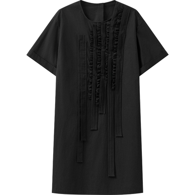 播商场同款遮肉显瘦短袖T恤裙女夏季新款宽松连衣裙BDS2LD2251