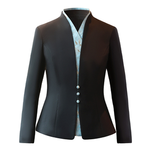 衣研堂职业装高端售楼部酒店前台收银美容经理工作服长袖女秋冬装