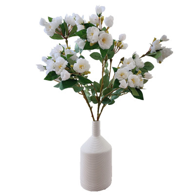 蔷薇仿真花高级婚礼雏菊