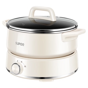 苏泊尔电煮锅一体锅多功能家用电锅蒸煮炒煎分体式电火火锅烹饪机