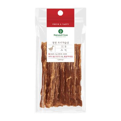 naturalcore狗零食鸭肉切条肉干