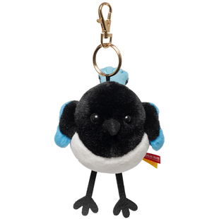 中国国家地理博物文创原创啾儿系列小鸟发声玩偶公仔挂件书包挂饰