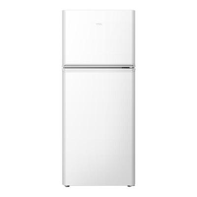 TCL116升双门迷你白色小冰箱