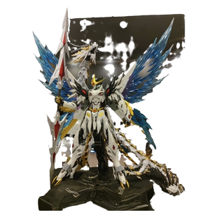 高达模型三国魔动核吕布曹仁白雪姬机甲拼装手办玩具盲盒