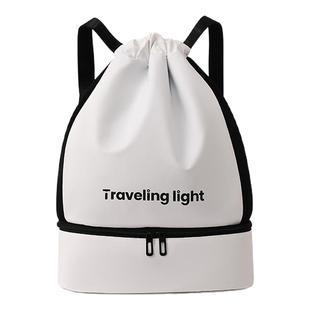 便携束口游泳包干湿分离泳衣收纳袋专用防水包男女运动装备收纳包