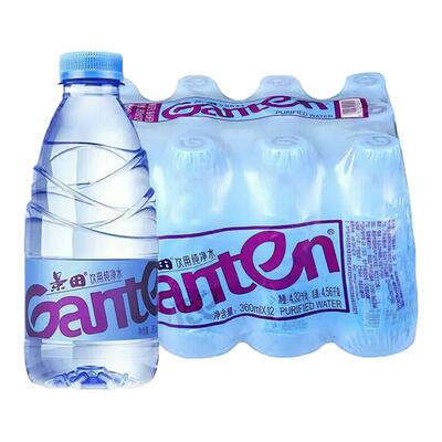 景田饮用纯净水560ml/瓶装高端