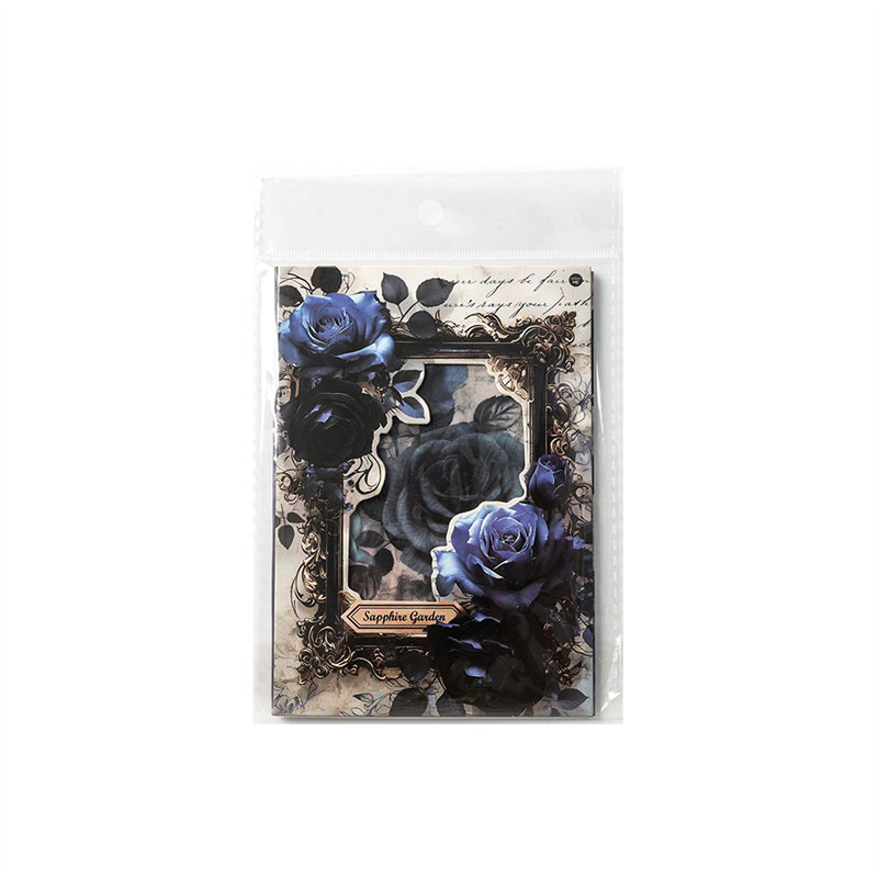 素材纸背景纸暗黑复古玫瑰蓝紫