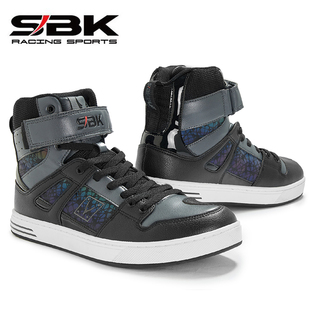 SBK摩托车BT-26四季防滑耐磨透气赛车骑行鞋板鞋机车骑士靴BT-22