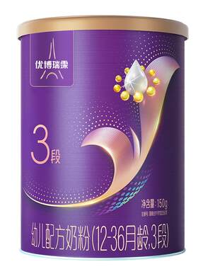 优博瑞霂瑞慕3段奶粉适用12-36月