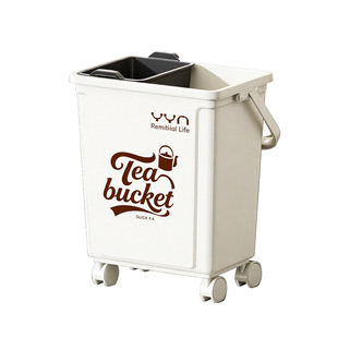 茶水桶茶渣桶茶桶茶台废水桶干湿分离茶叶过滤垃圾桶功夫茶具配件