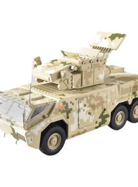 HQ-17A防空导弹发射车合金模型