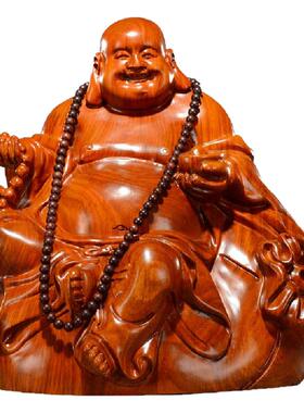 刺史弥勒佛像红木工艺品