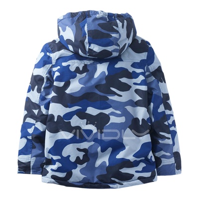 现货MiniBoden男童迷彩防寒棉服