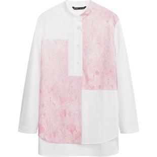 【新中式】播broadcast x TOMMY ZHONG 碎花立领衬衫BDR2HD1212