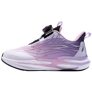 安踏女童鞋2026新款赤焰6女小童跑鞋儿童舒适学生旋钮夜光跑步鞋