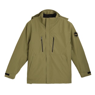 PANMAX大码男装户外硬壳三合一冲锋衣登山外套加大夹克款羽绒棉服