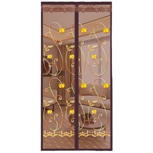 夏季金刚款侧开防蚊门帘磁性纱门纱窗卧室大家用帘子免打孔全磁铁