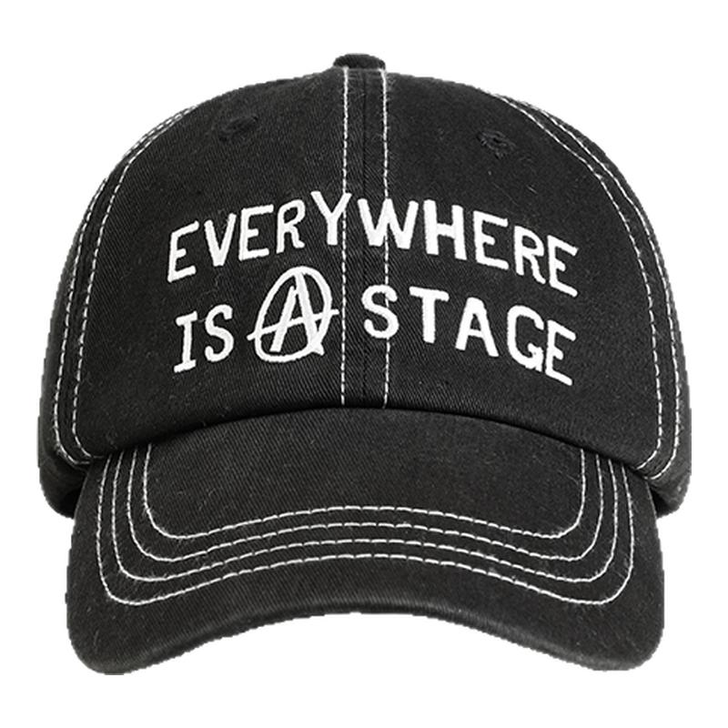 mocuishle（MCSL）「白日焰火」刺绣棒球帽 STAGE CAP