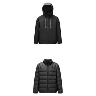 防护羽绒森马羽绒服男冬装90绒子防风三防25新款三合一内胆加厚潮