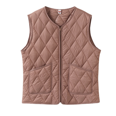 女士保暖加大加厚加绒内搭坎肩女