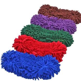 平板拖把替换布雪尼尔通用布套拖布配件大全头毛毛虫加厚松紧带款