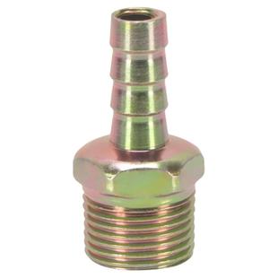 宝塔外丝直通弯头铁镀锌软管皮管外咀1/2/3/4/6分1寸插8/10直接