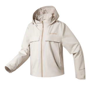 outdoor products2026早春新款单层冲锋衣女户外防泼水透气外套女