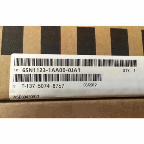 议价西门子611全新6SN1123-1AA00-0JA1 伺服电源模块6SN11231AA00
