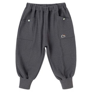 嘟嘟家男童裤子春装宝宝长裤春季新款男童运动裤女童衣服春装童装