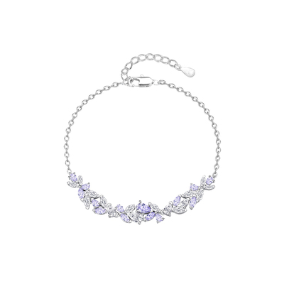 bulingbuling紫钻紫滕花手链~