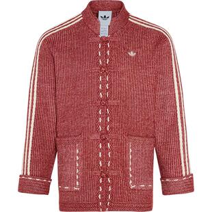 Adidas/阿迪达斯官方正品三叶草男女针织柔软潮流运动夹克KT3852