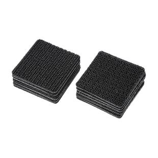 汽车脚垫隐形固定贴神器卡扣防滑耐高温双面胶魔术贴车用背胶贴片