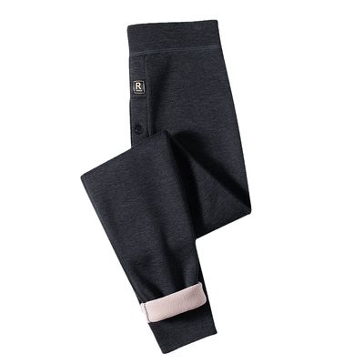 奥勃冬季加厚加绒贴片男士保暖裤