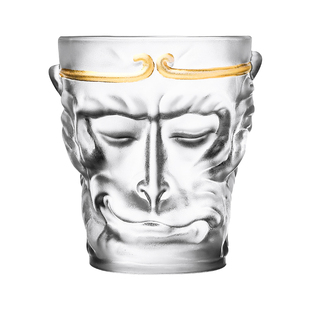 大圣悟空杯主人杯功夫茶杯琉璃茶具个人专用单杯玻璃品铭杯送男友