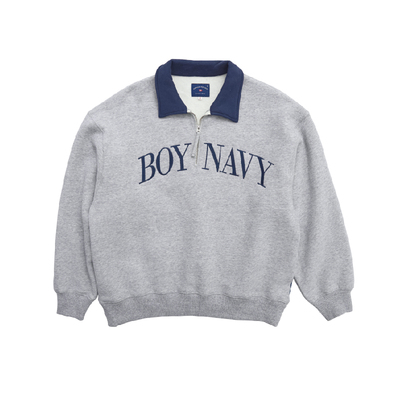 国棉壹厂小海军半拉链翻领卫衣