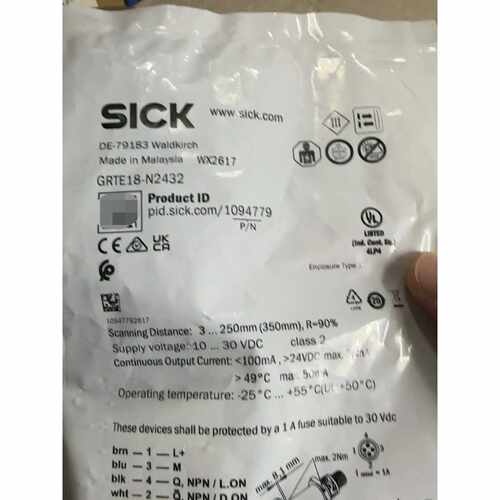 西克传感器GRTE18-N2432，马来西亚询价