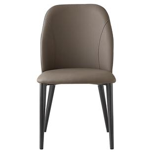 全友家居2025新款现代简约软包餐椅轻奢高级感客厅家用餐桌椅子