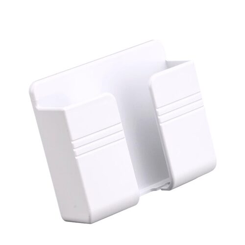 粘贴式免打孔壁挂置物架墙壁手机充电支架卧室床头厨房支撑架66