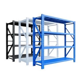 易存置物架家用多层仓储库房轻中重型货物厨房收纳铁架子快递载重