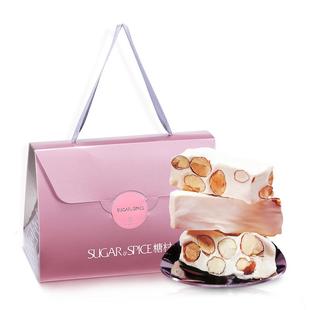 台湾糖村法式牛轧糖蔓越莓白桃乌龙300g零食糖果婚礼喜糖伴手送礼