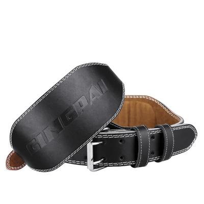 GING牛皮健身腰带男士专用健美深蹲硬拉专业力量举重训练护腰护具