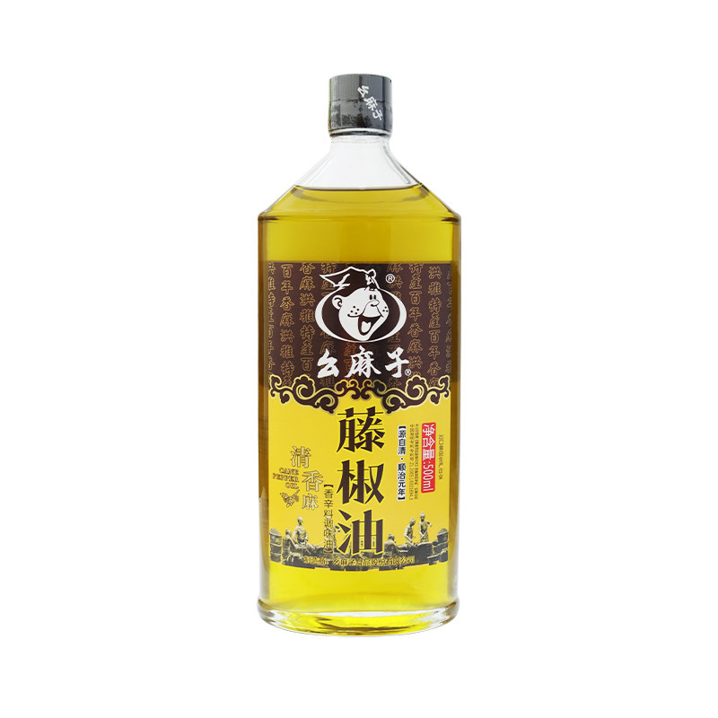 幺麻子藤椒油500ml麻椒麻油四川特产麻麻油吆麻凉拌调味料 包邮