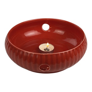 中式酒店餐具盘子蜡烛加热保温炉座底座底部煮茶炉暖菜加热炉座