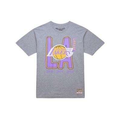 mitchell&ness勇士湖人宽松短袖