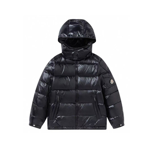 正品官网蒙口羽绒服儿童玛雅男女童装代购2025新款maya秋冬季连帽