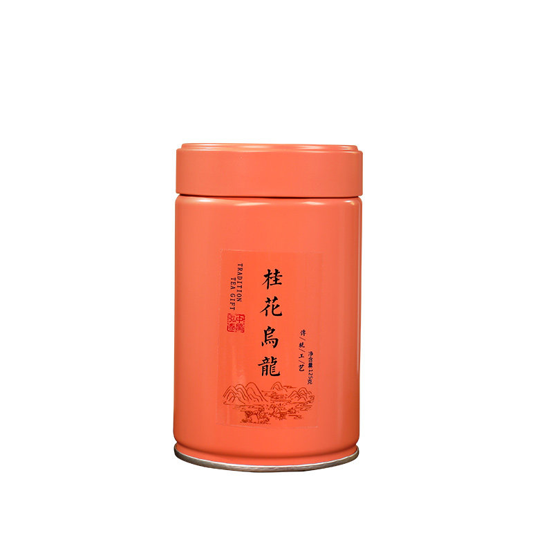 中闽弘泰桂花乌龙茶特级铁观音浓香型窨制桂花茶高山冷泡茶叶罐装