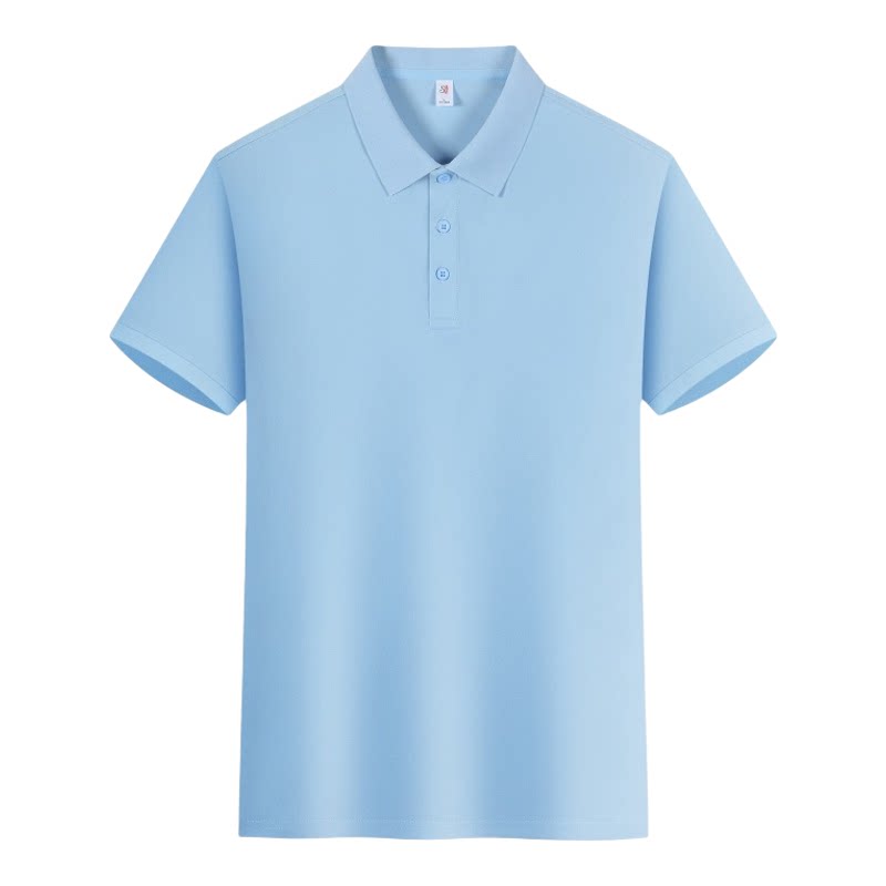 翻领POLO衫定制印LOGO夏季短袖