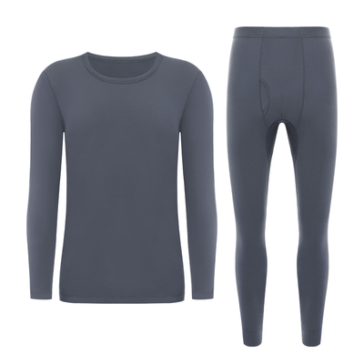 长袖情侣全棉保暖套装