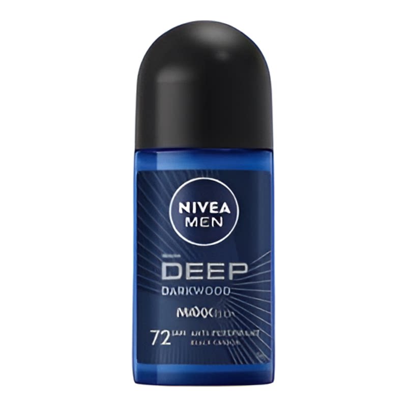 NIVEA 妮维雅男士深色深木防汗珠香水50ml持久干爽男士专用无刺激